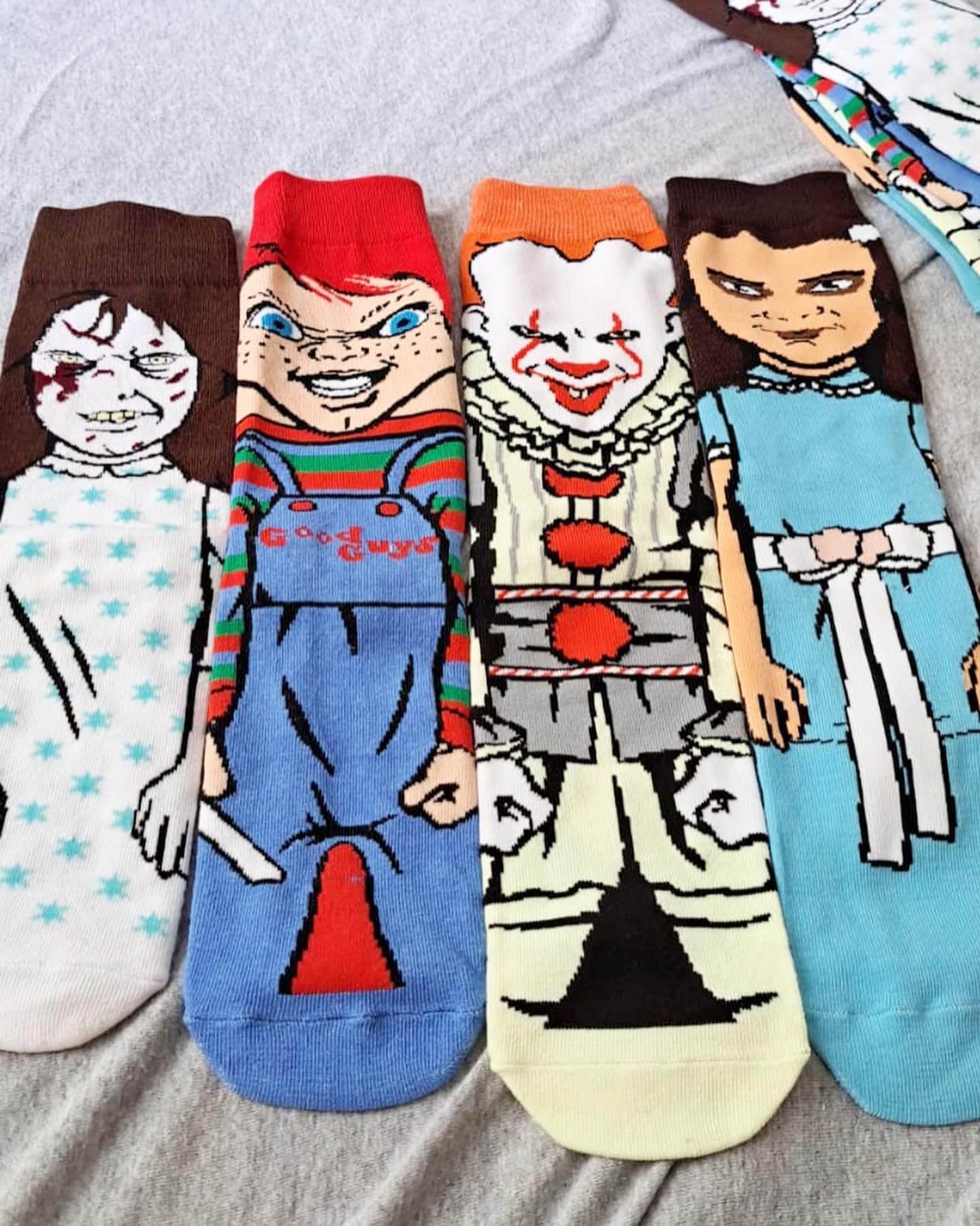 Meias Pennywise - It - A Coisa - Kamaleone