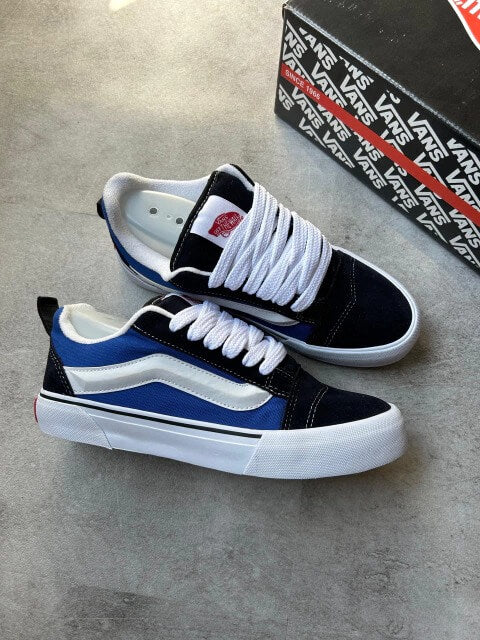 Vans KNU - Azul com Branco