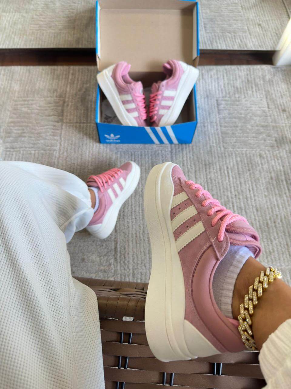 Adidas Campus Bad Bunny - Rosa