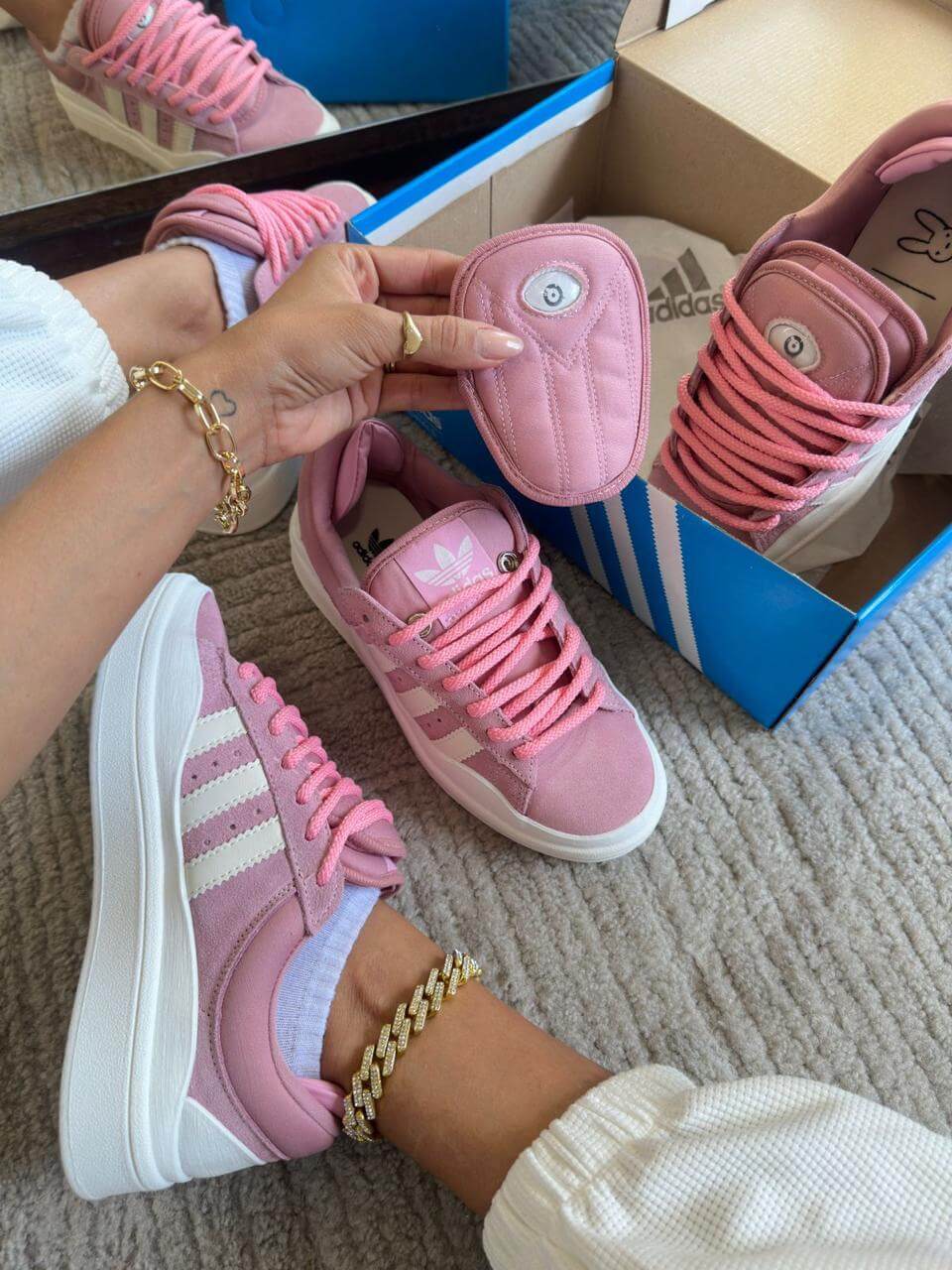 Adidas Campus Bad Bunny - Rosa