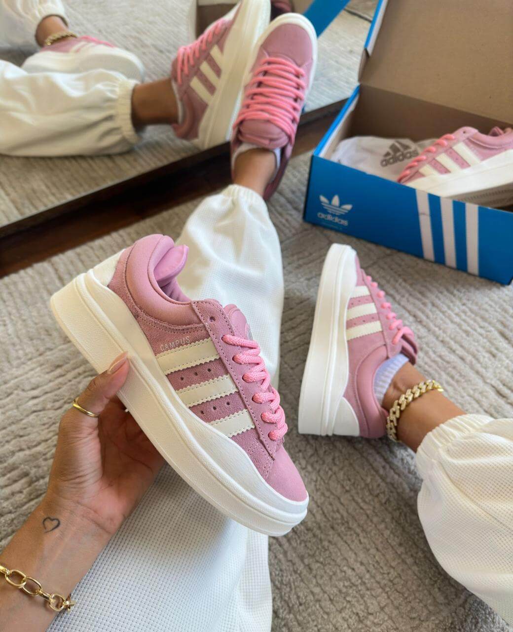 Adidas Campus Bad Bunny - Rosa