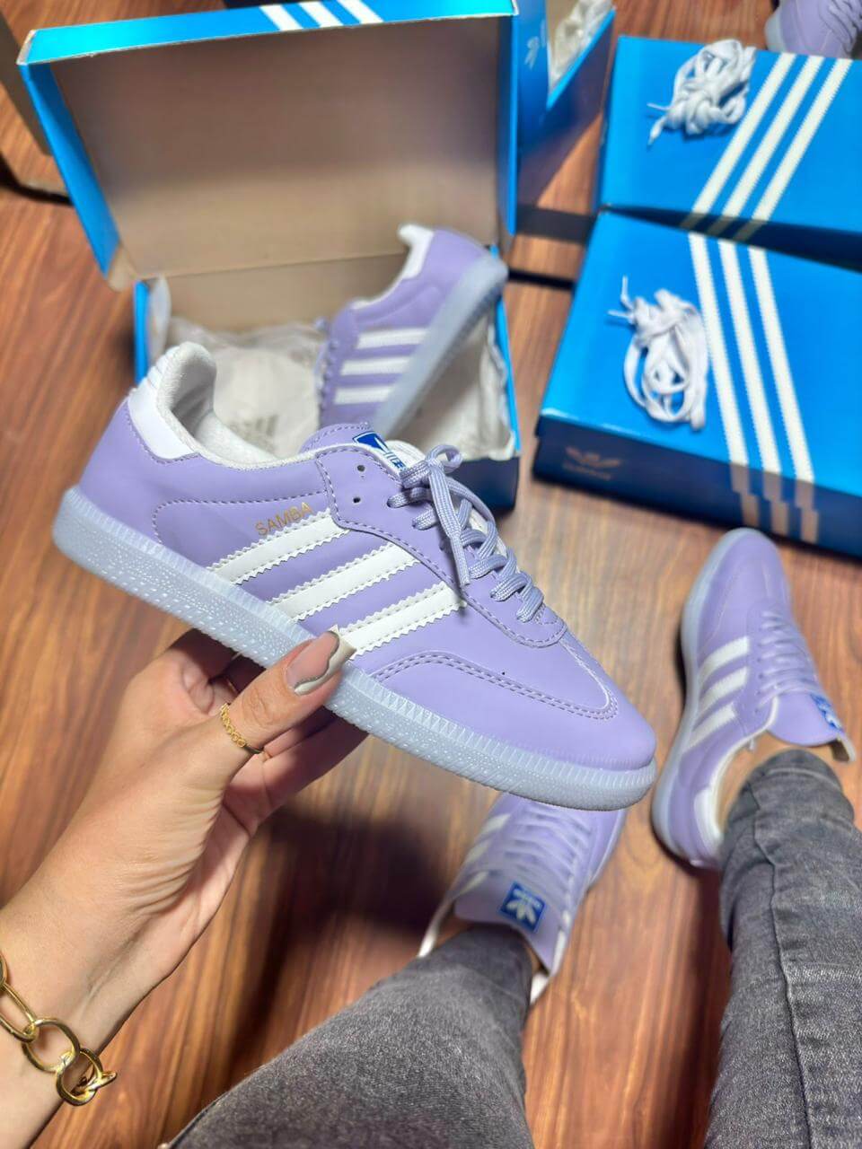 Adidas Samba - Lilás