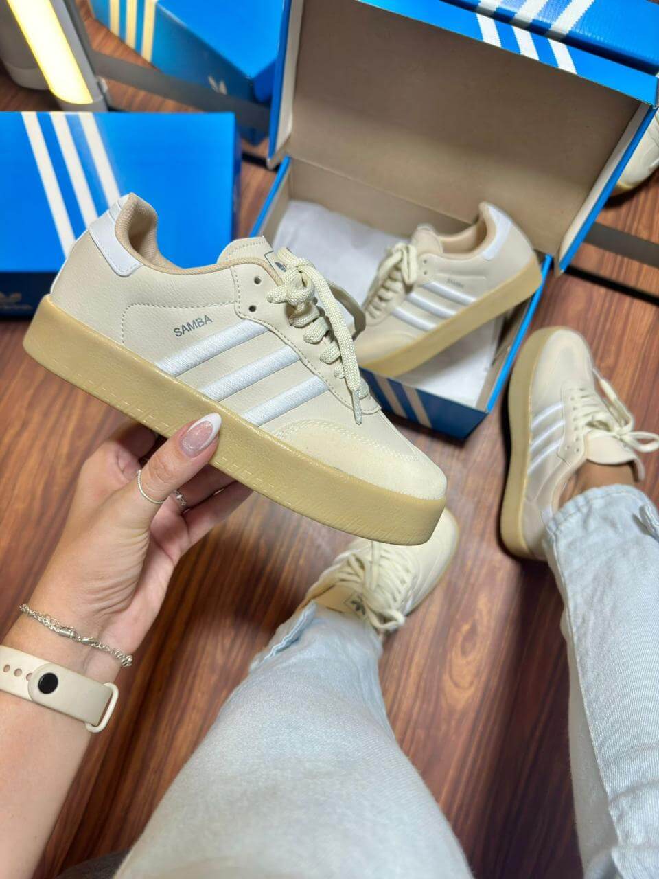 Adidas Samba Tratorado - Creme