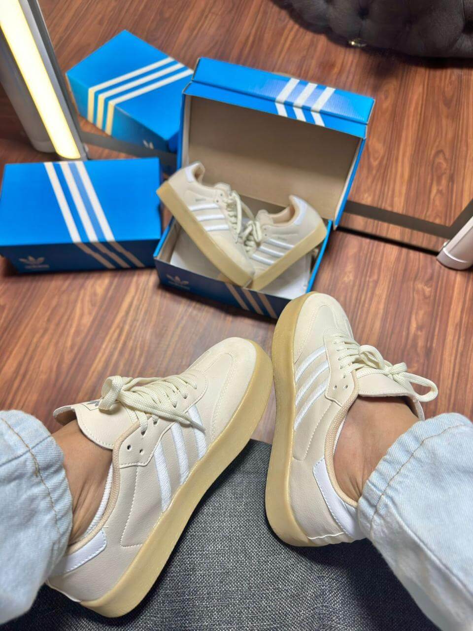 Adidas Samba Tratorado - Creme