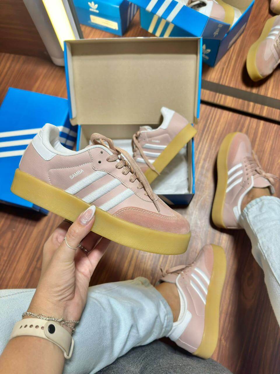 Adidas Samba Tratorado - Rosa