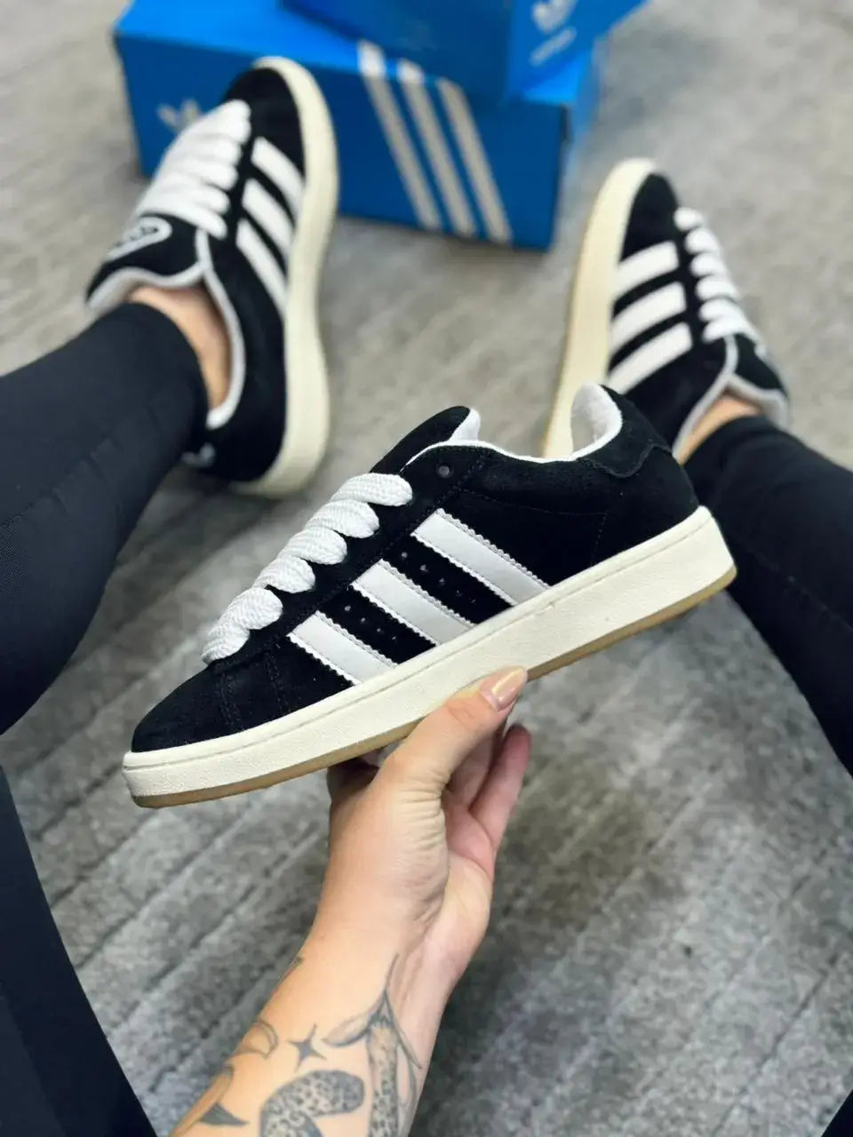 Adidas Campus - Preto