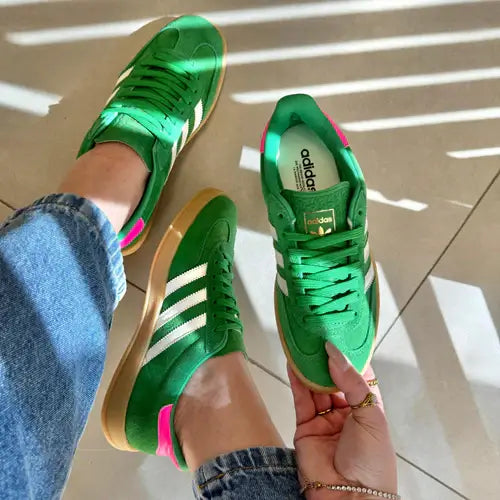 Adidas Gazelle - Verde (Couro Legítimo)