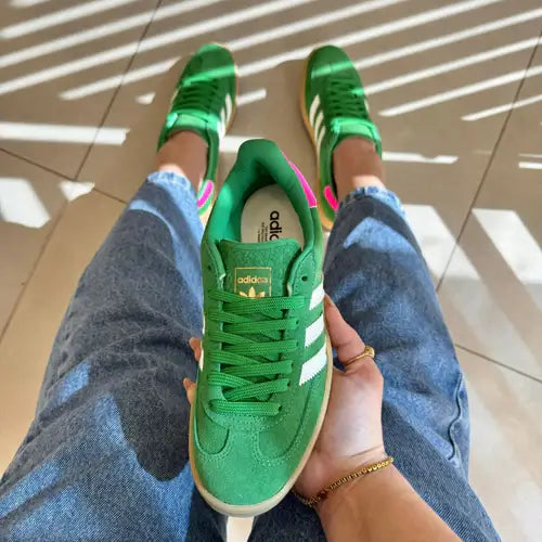 Adidas Gazelle - Verde (Couro Legítimo)