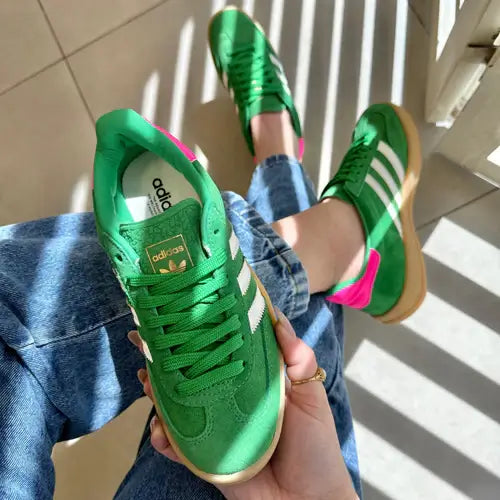 Adidas Gazelle - Verde (Couro Legítimo)