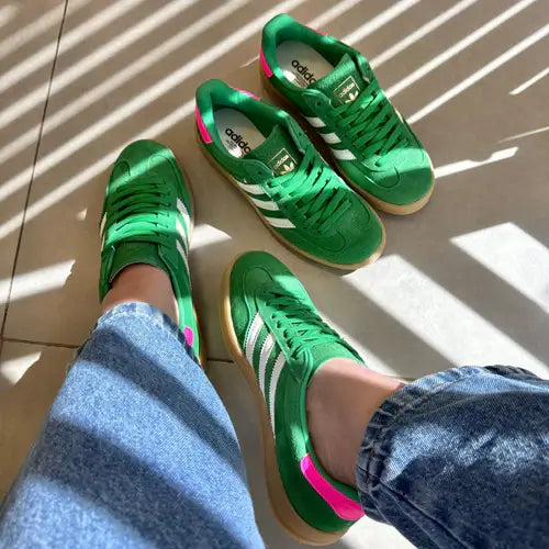 Adidas Gazelle - Verde (Couro Legítimo)