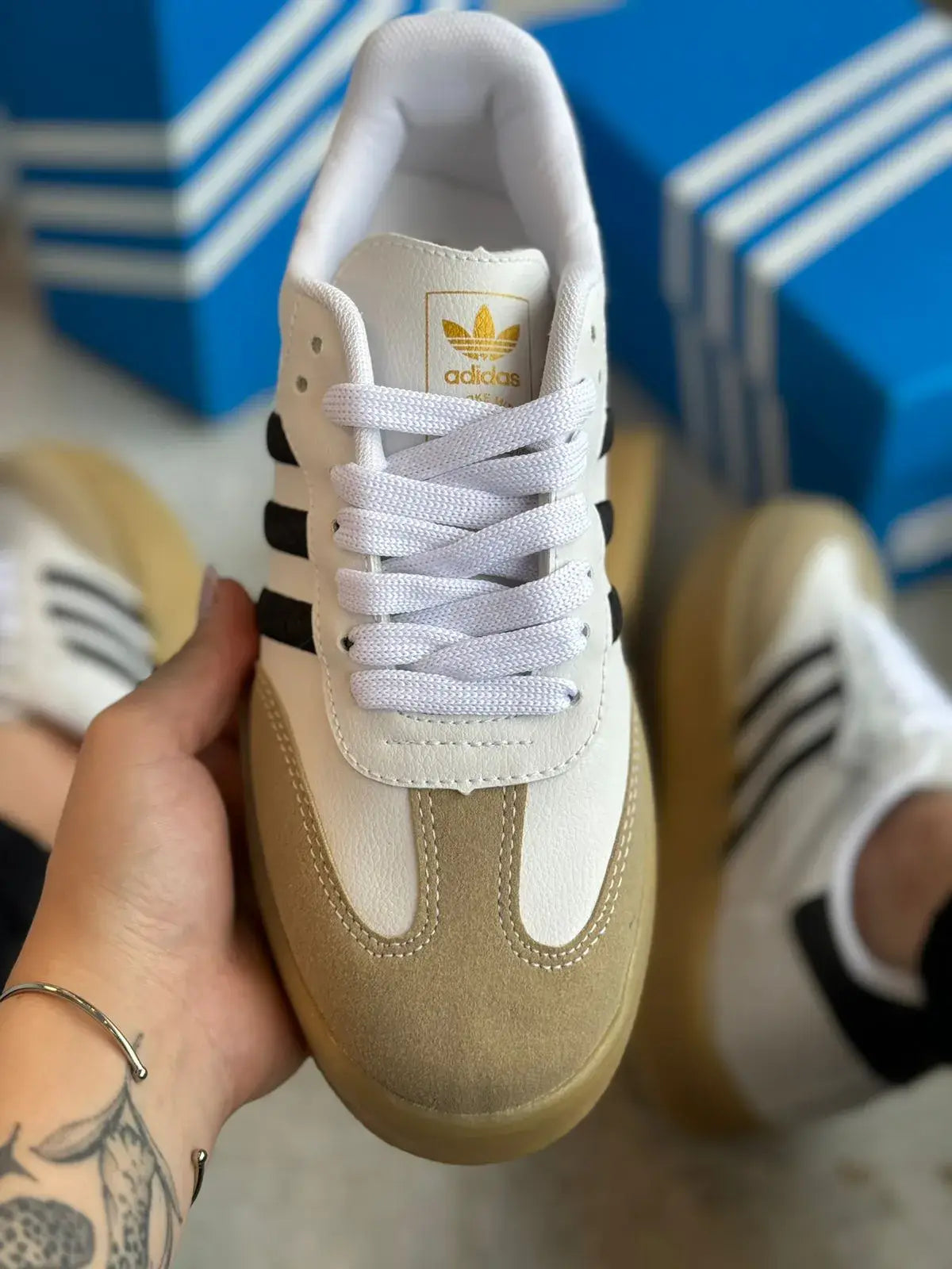 Adidas Samba Tratorado - Branco