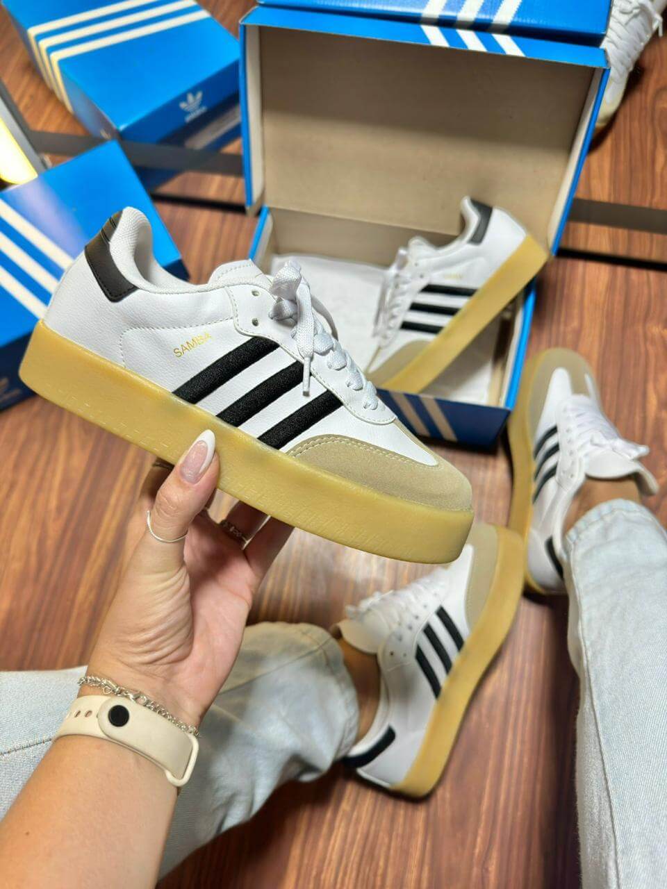 Adidas Samba Tratorado - Branco