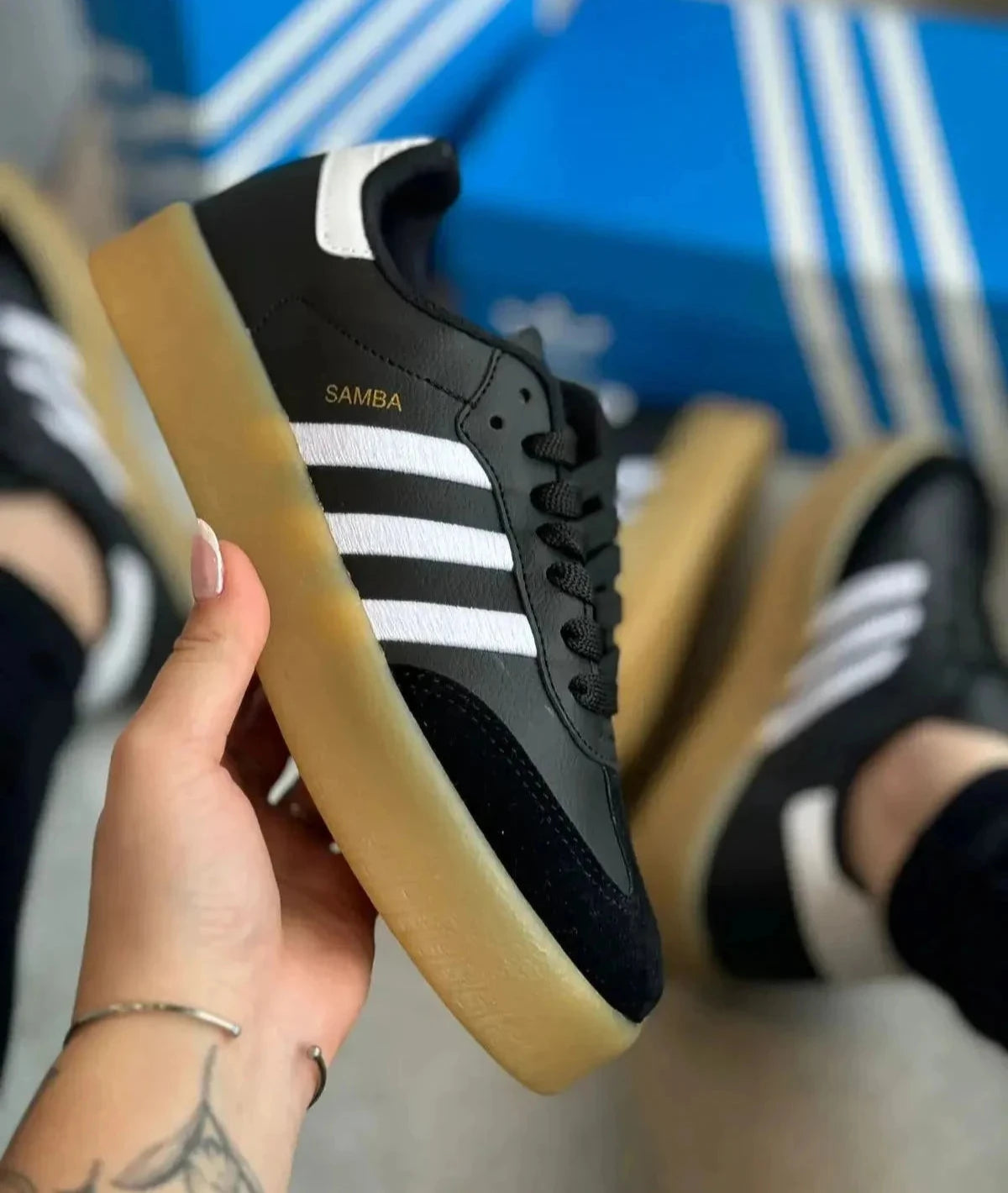 Adidas Samba Tratorado - Preto