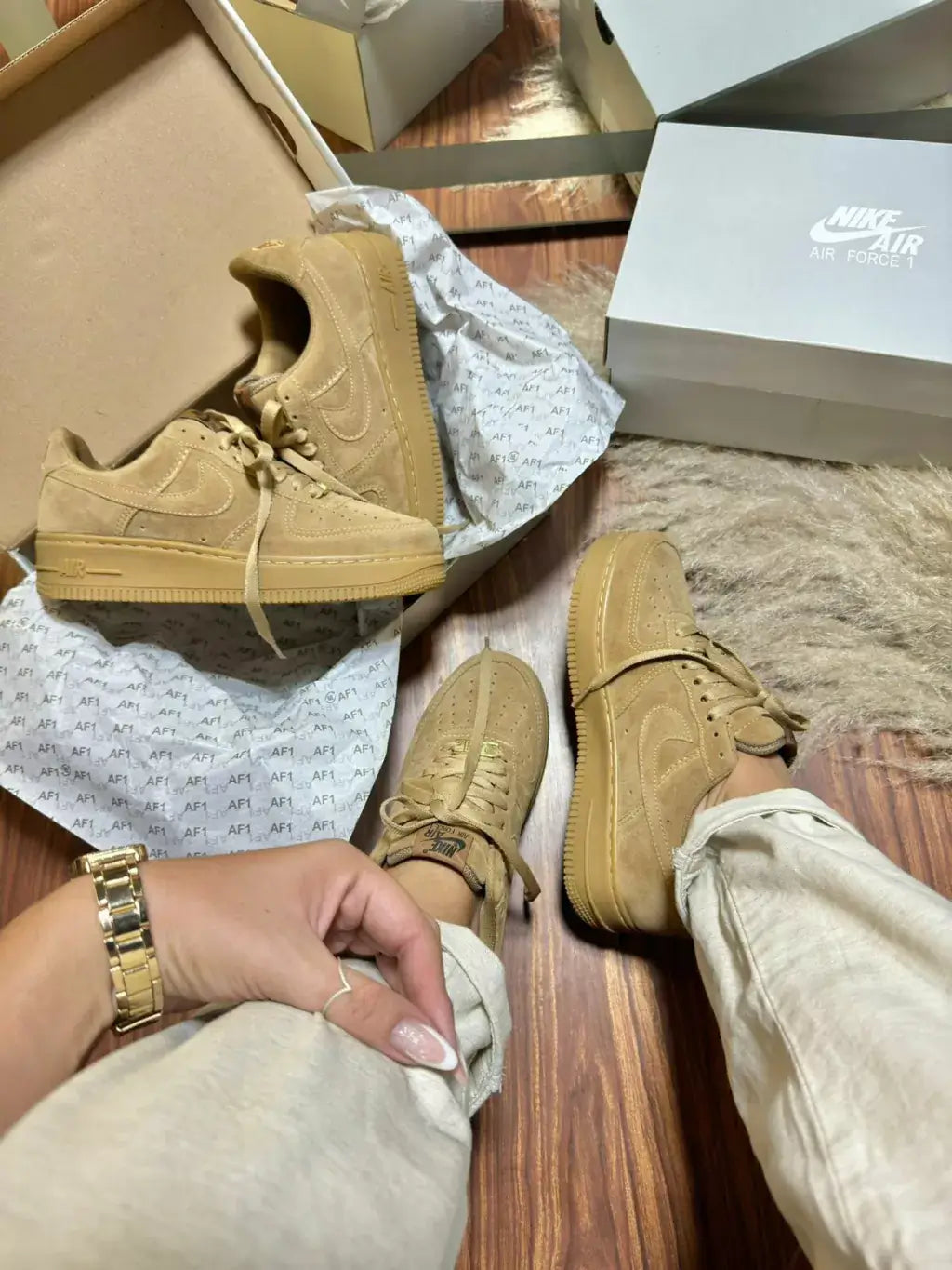 Nike Air Force 1 - Caramelo