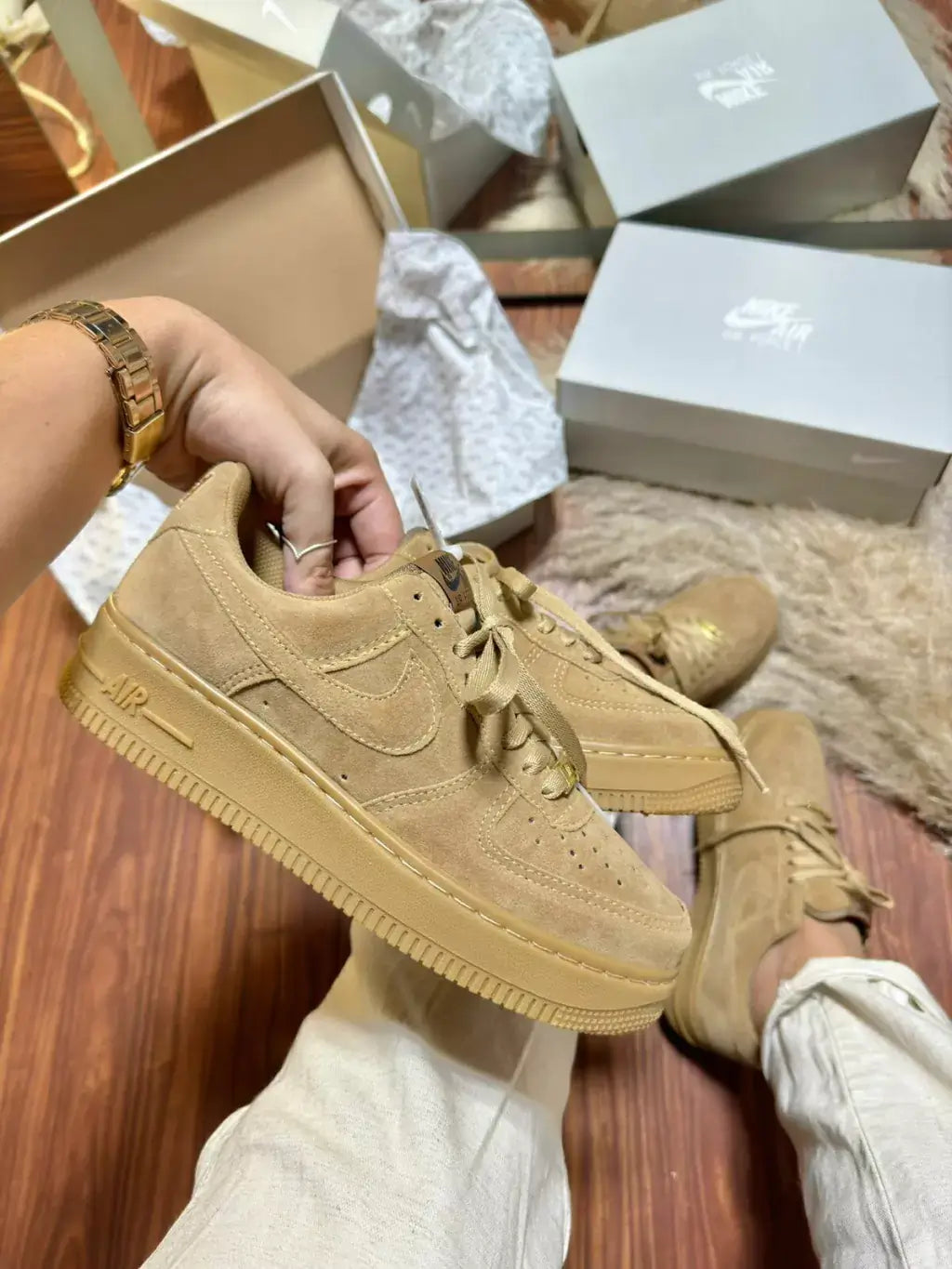 Nike Air Force 1 - Caramelo