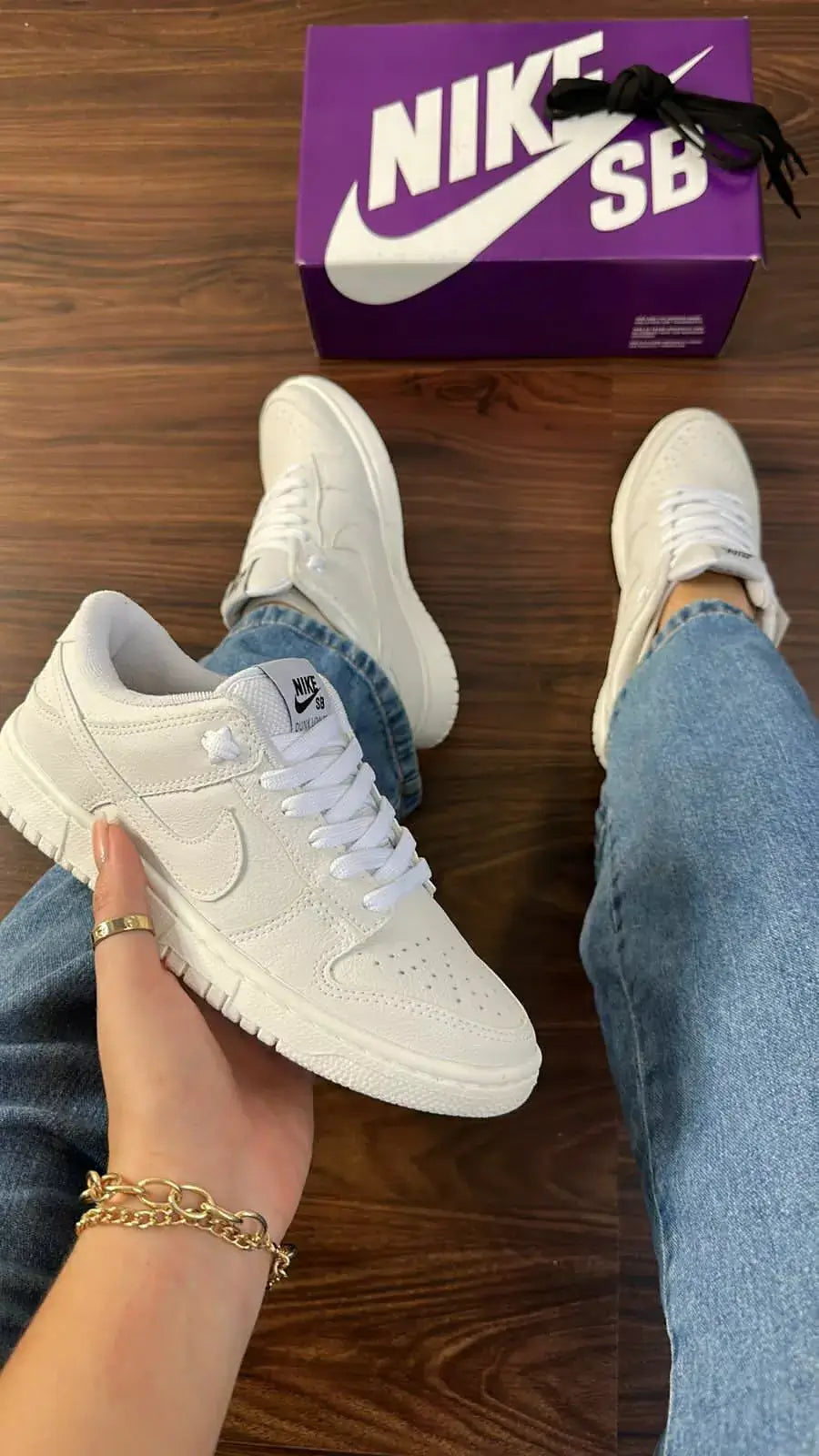 Nike SB Dunk Low - Branco