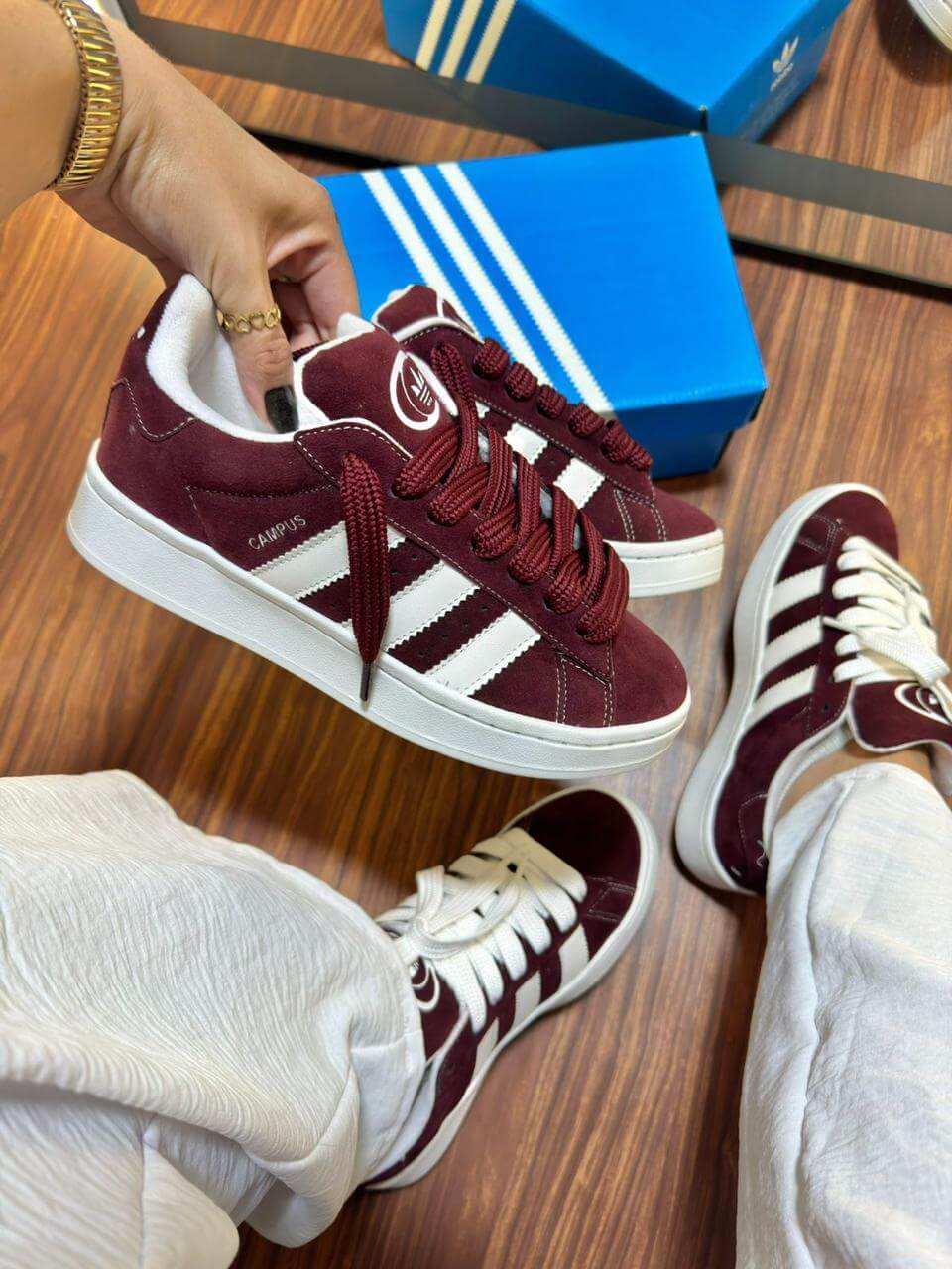 Adidas Campus - Bordô