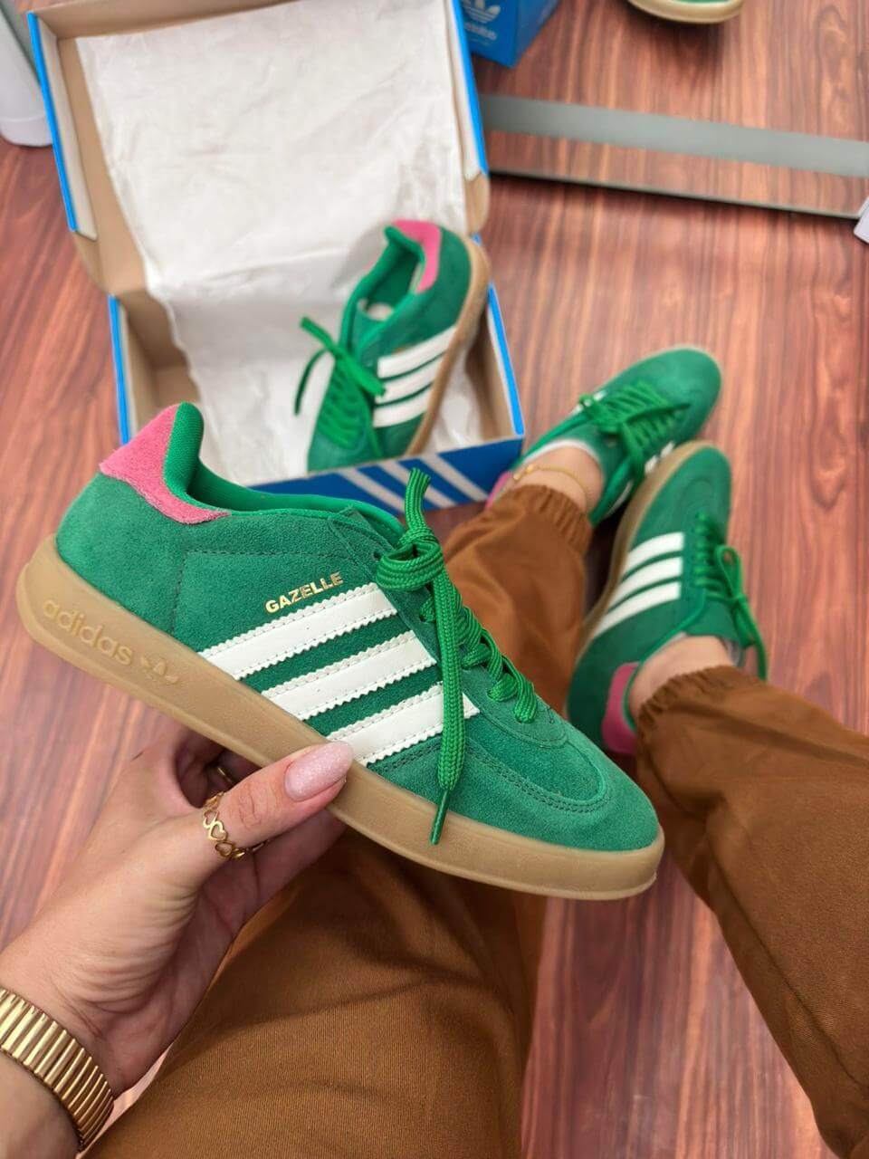 Adidas Gazelle - Verde