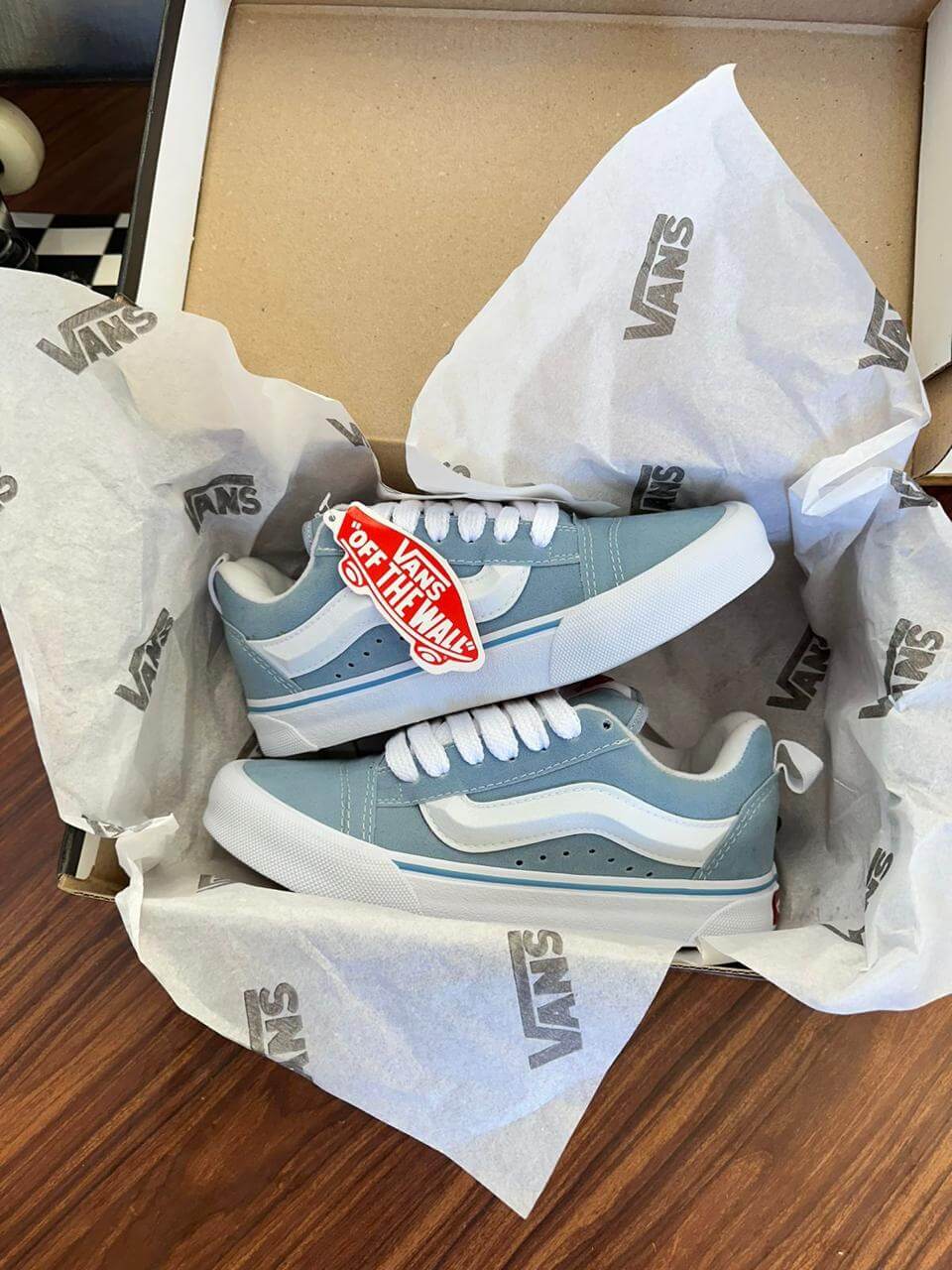 Vans KNU - Azul Bebê