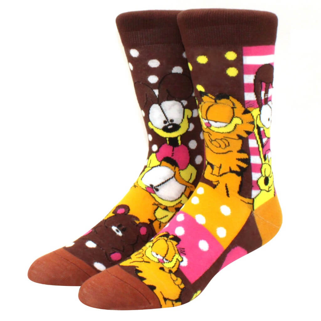 Meias Garfield e Odie