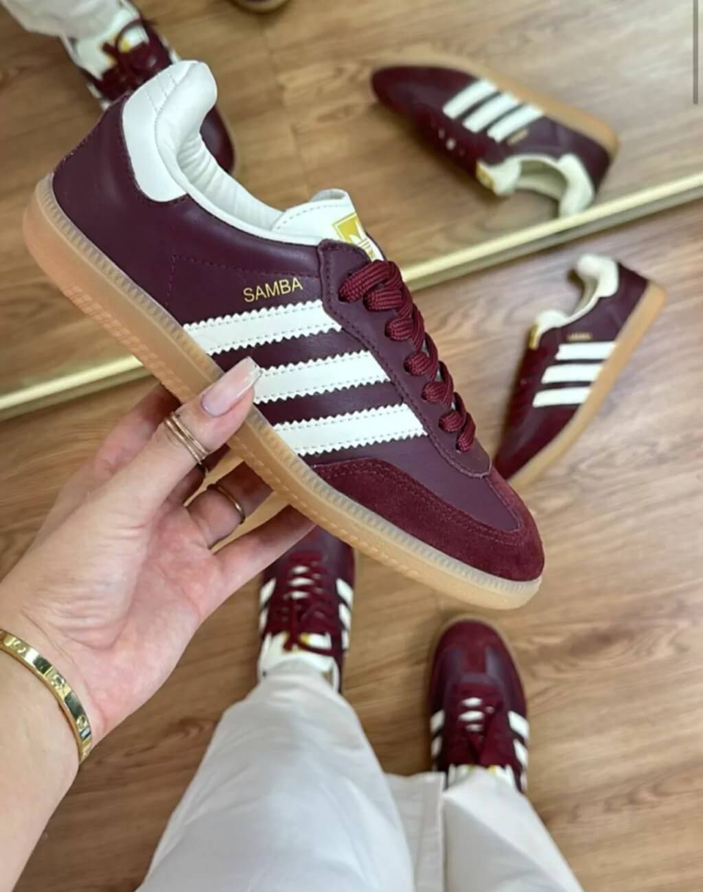 Adidas Samba - Bordô