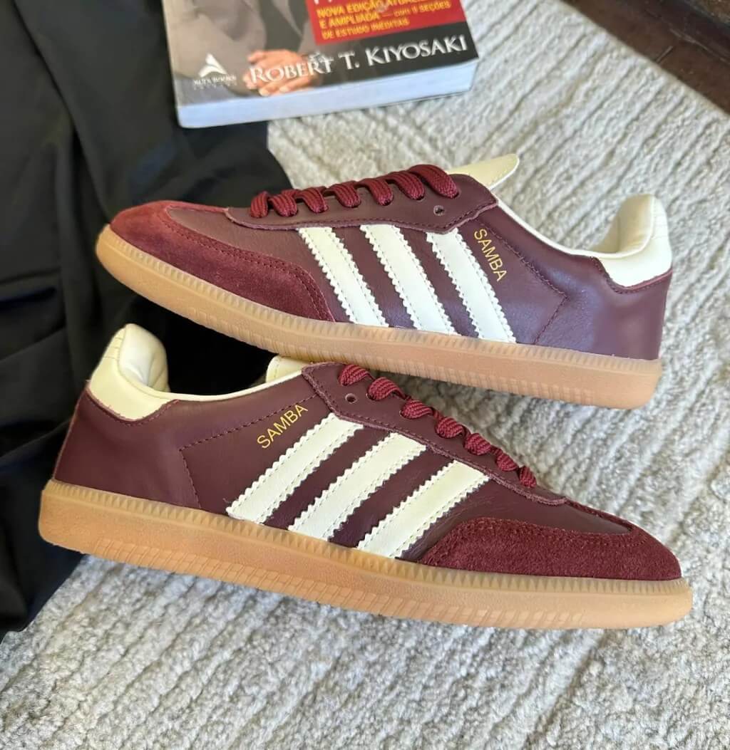 Adidas Samba - Bordô