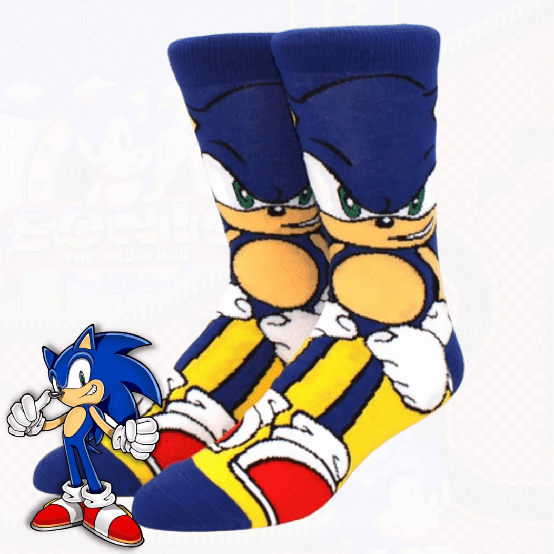 Meias do Sonic - Kamaleone